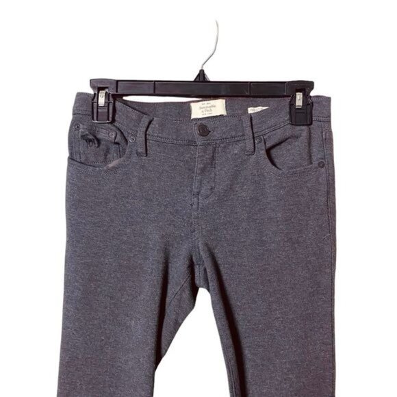 Abercrombie & Fitch Womens Perfect Stretch Pants Size 0 Modal Skinny Gru… - Picture 3 of 9